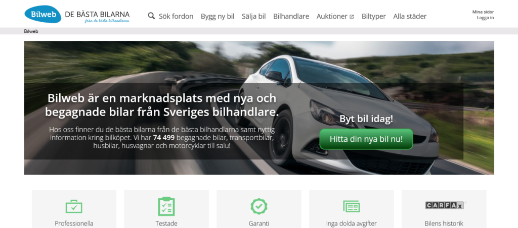 bilweb.se köp eller byt nya och begagnade bilar bilweb.se